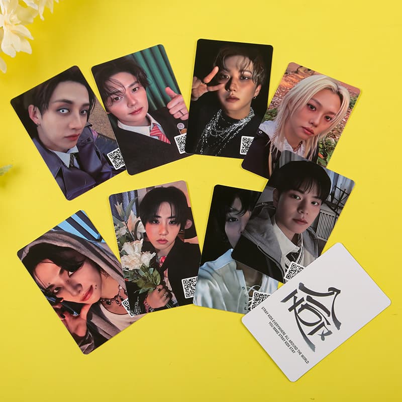 STRAY KIDS Photocard HOP Bang Chan Hwang Hyunjin Pop-up Mission Card Same Photocard