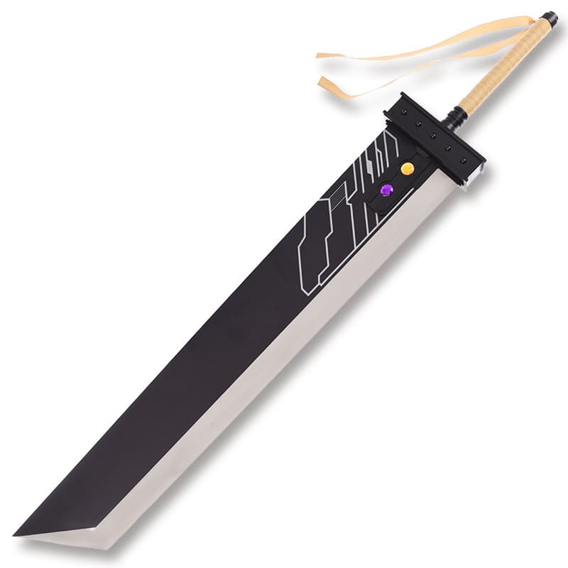 Final Fantasy Buster Sword Large Cloud Strife Destroyer Sword Armor-Piercing Greatsword Metal 1:1 Prop Unsharpened