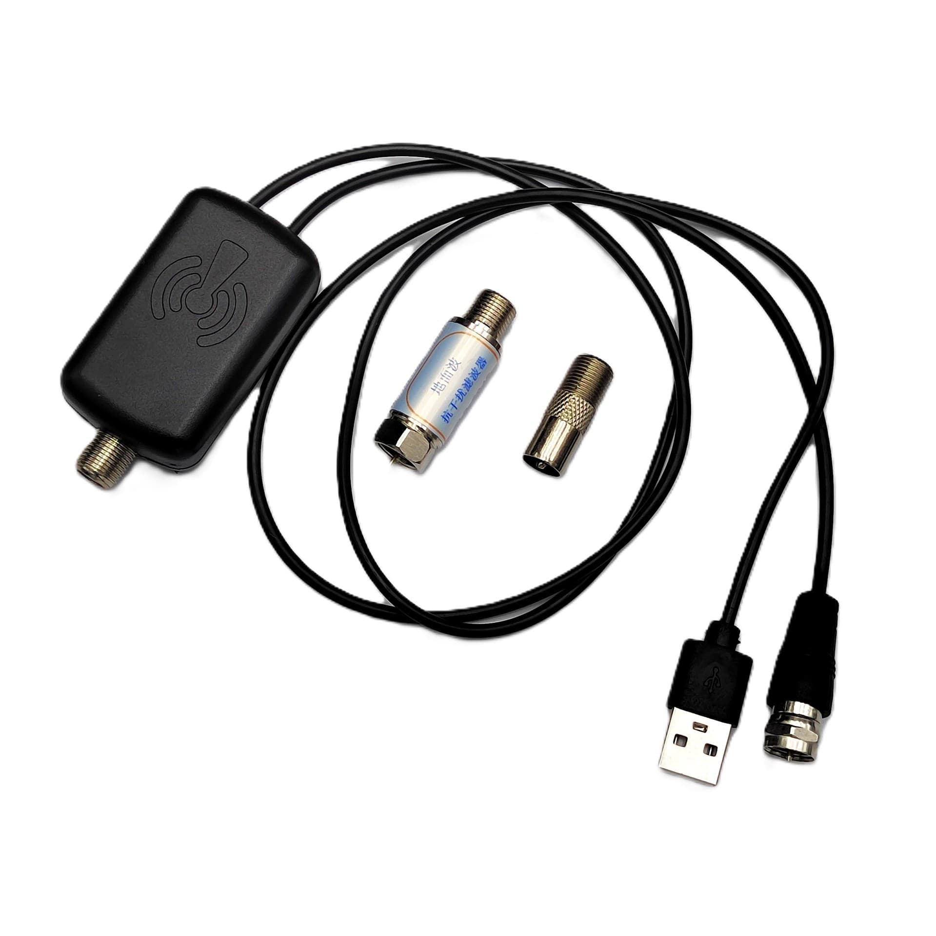Digital TV Antenna Amplifier Signal Booster HD Receiver with Filter, 5G Interference Resistant