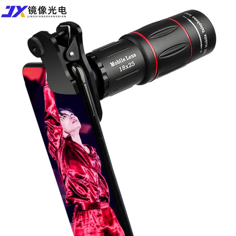 Amazon Wholesale Phone Telephoto Lens 18x Long-Range Shooting Universal External Outdoor Monocular