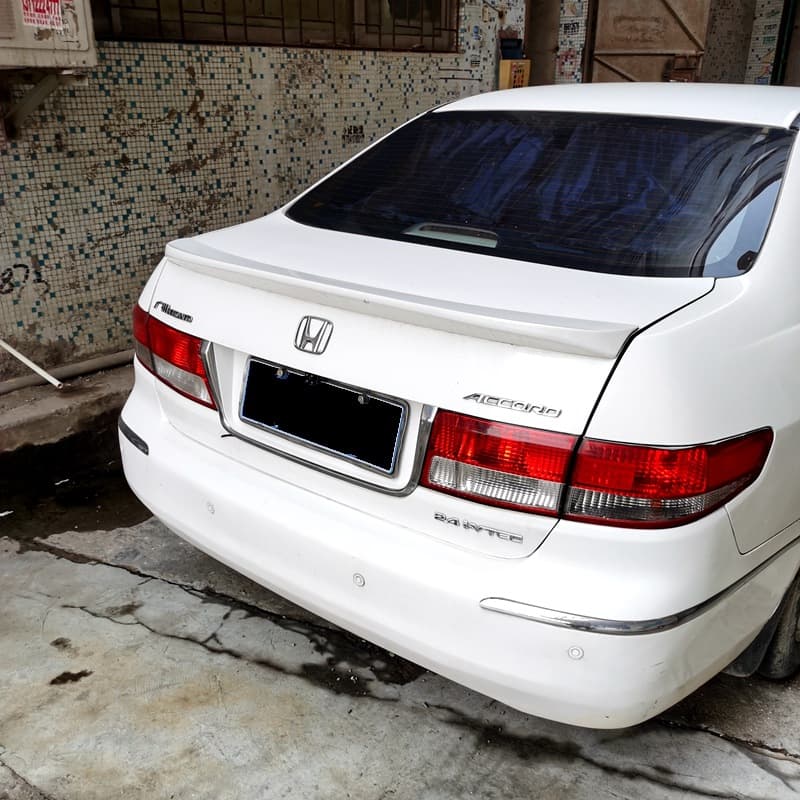 Rear Spoiler for 2003-2005 Honda Accord 7th Gen Modified Special No-Drill Painted Lip Spoiler