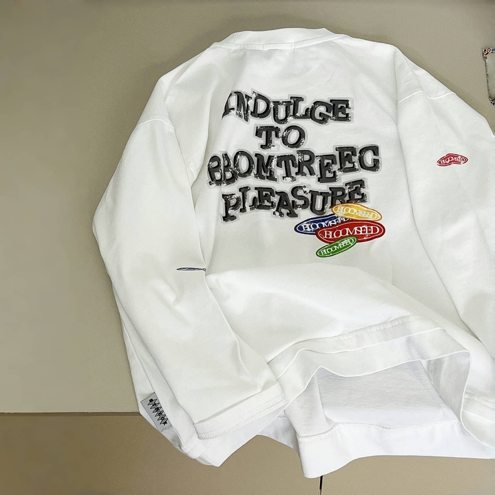Three-Dimensional Tailoring 2026 Spring Children's Long-Sleeved T-Shirt, Korean Style Boys' White Pure Cotton Soft Base Shirt, Trendy