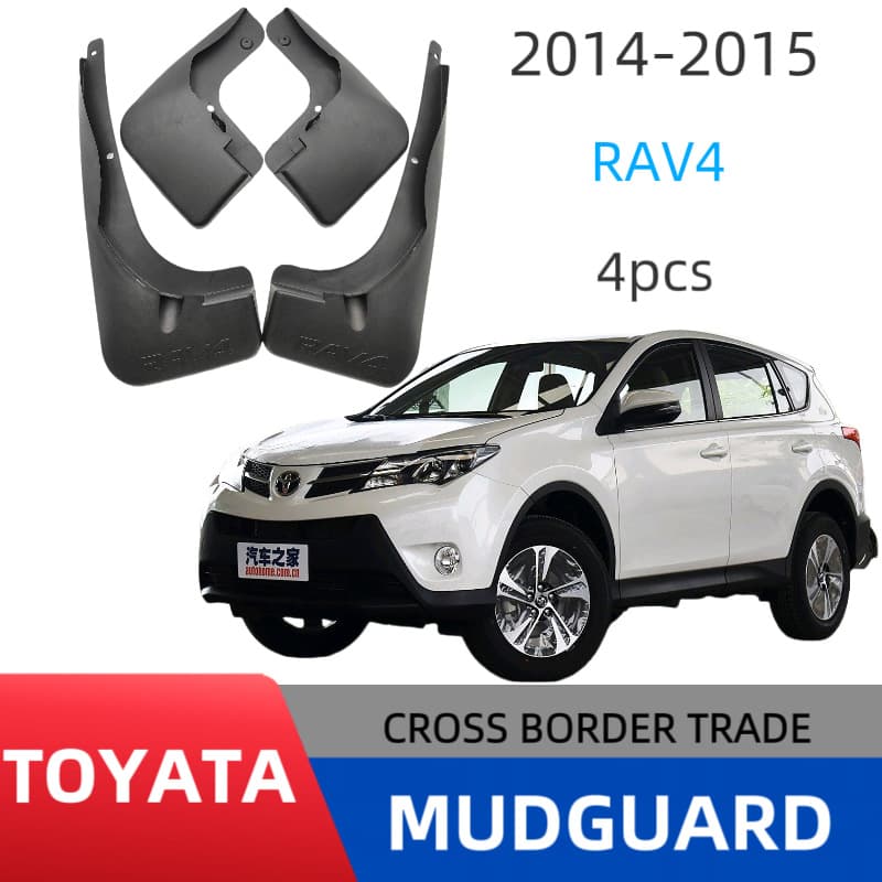For Toyota RAV4 2013-2015 Car Mud Flaps Fender Trim Accessories