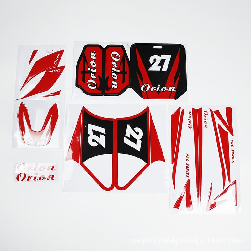 110-125CC Small High-Speed Modified Off-Road Motorcycle Decal Sticker for Apollo Little Falcon