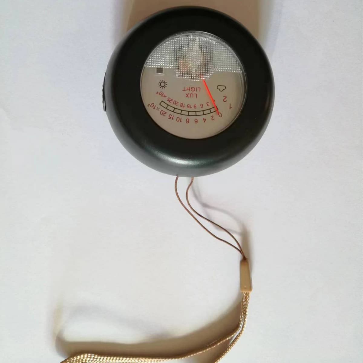 2-in-1 Analog Illuminance Meter Thermometer, Mechanical Light Meter for Soil Gardening and Greenhouse Planting Temperature