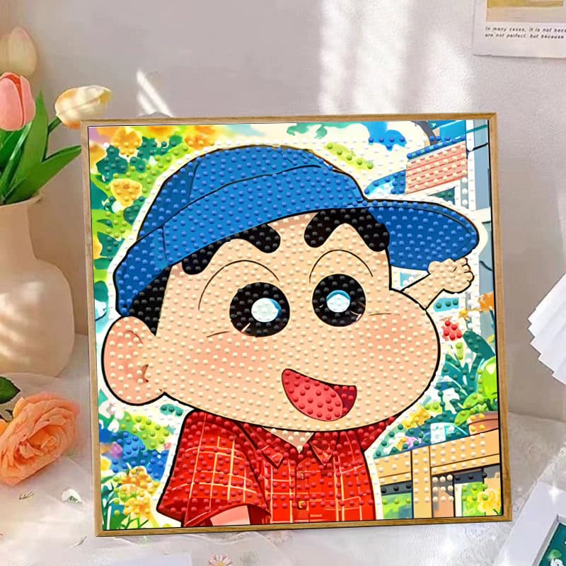 Children's Diamond Painting Kuromi Handmade DIY Diamond Sticker Painting Sanrio Full Diamond Diamond Painting 5D Small Size