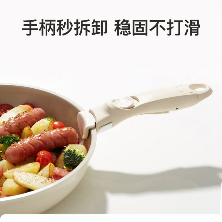 Detachable Stackable Pot Handle, One-touch Removable Grip Accessory, Stable Anti-slip Design, Chaozhou
