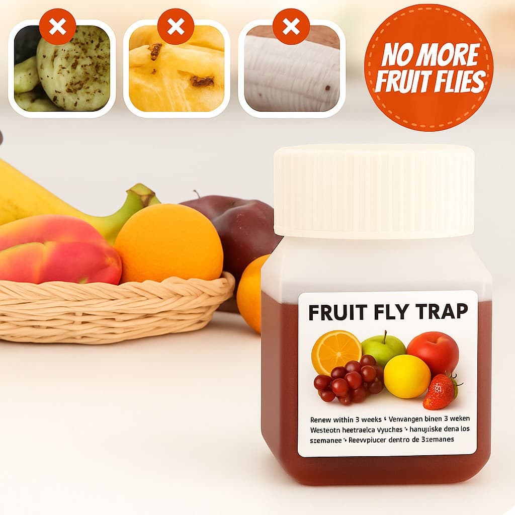 Fruit Fly Trap Bait Liquid, Sticky Agent Engineering Pack, Household Indoor Restaurant Pest Control Attractant