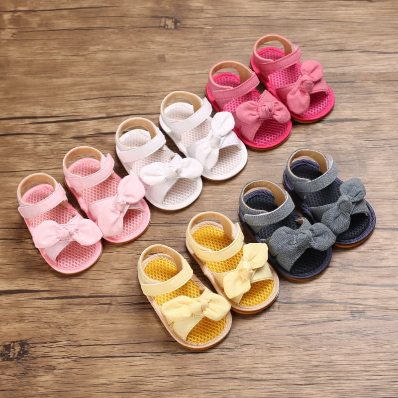 Summer 0-1 Year Baby Boy Girl Shoes Breathable Hollow Soft Sole Walking Shoes 0-6-12 Months Infant Sandals