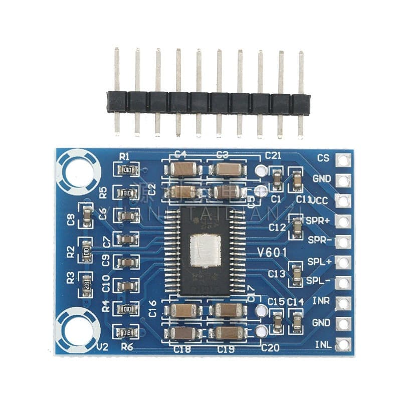 XH-M562 Ultra-Mini TPA3116D2 Digital Audio Amplifier Board Class D Amp Board Ultra-Thin Dual 50W