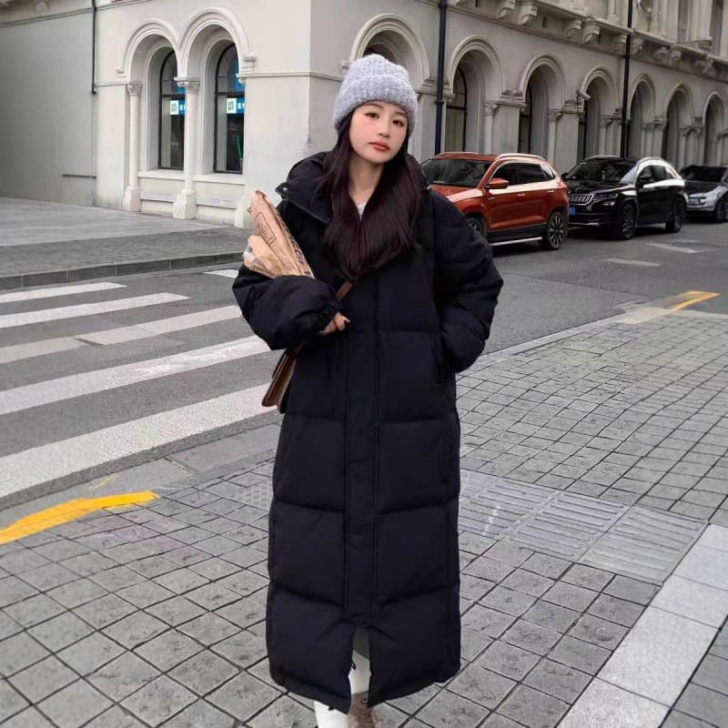 Guangzhou Shisanhang Pinghu White Duck Down Women's Down Jacket Premium Mid-Length Winter Women's Outerwear Wholesale