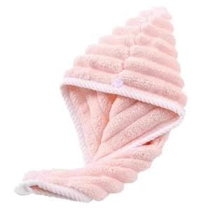 New Thickened Quick-Dry Hair Turban - Factory Direct, Soft Strong Absorbent Coral Fleece Towel