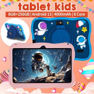 7-inch Kids Tablet WiFi Version 4+64 Shockproof Android 15 Gaming Cross-border Foreign Trade In Stock Dropshipping