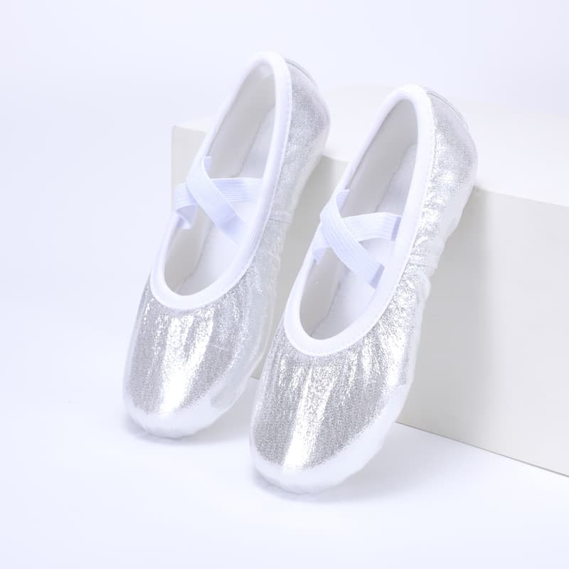Children's dance shoes, kids' angel ballet soft-soled practice shoes, girls' Chinese dance performance cat paw dancing shoes, professional