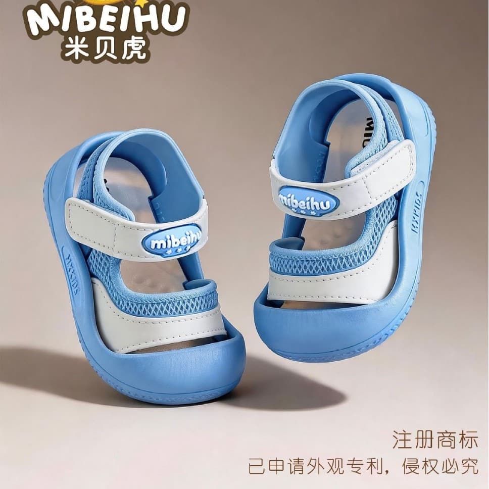 2026 New Children's Fashion Velcro Soft Sole Comfortable Casual Simple Baby Breathable Toddler Shoes Wholesale
