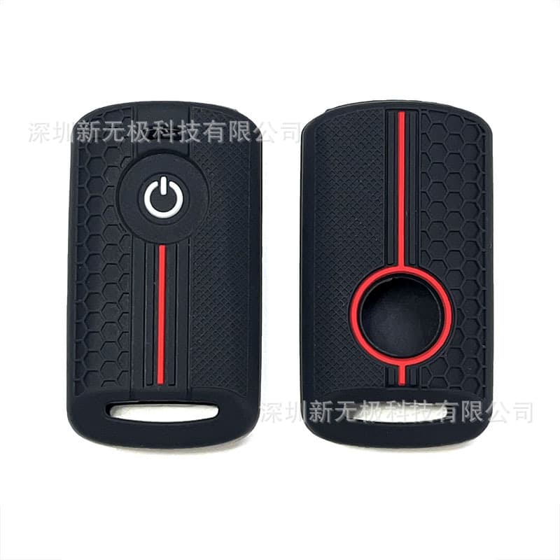 Silicone Key Case Cover for Yamaha Motorcycle nmax155/XMAX300/nvx155 Honeycomb Remote Cover