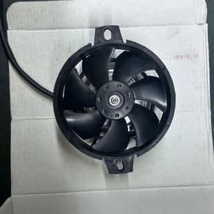 Off-Road Motorcycle Radiator Cooling Fan Water-Cooled Engine Specific 4-Inch Short Ear Motorcycle Electronic Fan Radiator