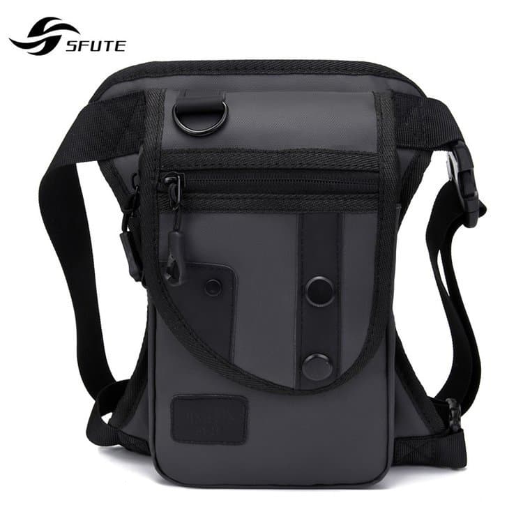 Outdoor Travel Unisex Cycling Tactical Multifunctional Leg Waist Bag Trendy Sports Waist Pack Lure Fishing Gear Bag