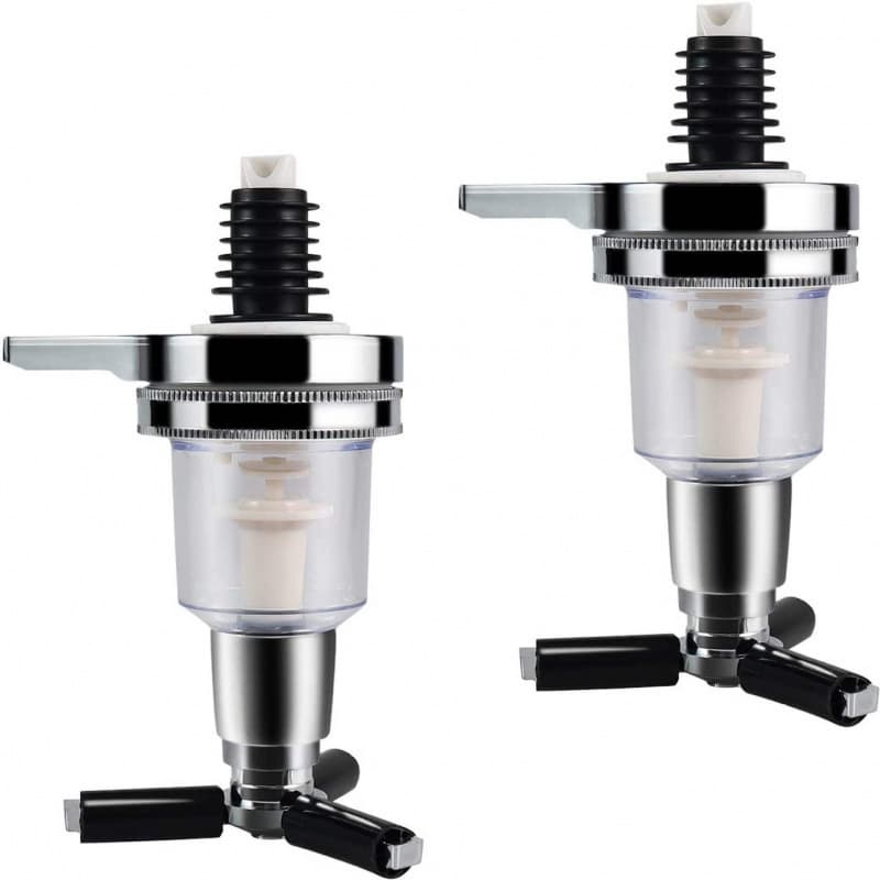 Wall-mounted wine dispenser liquor tap whiskey portioner measuring tool for base spirits cocktail making