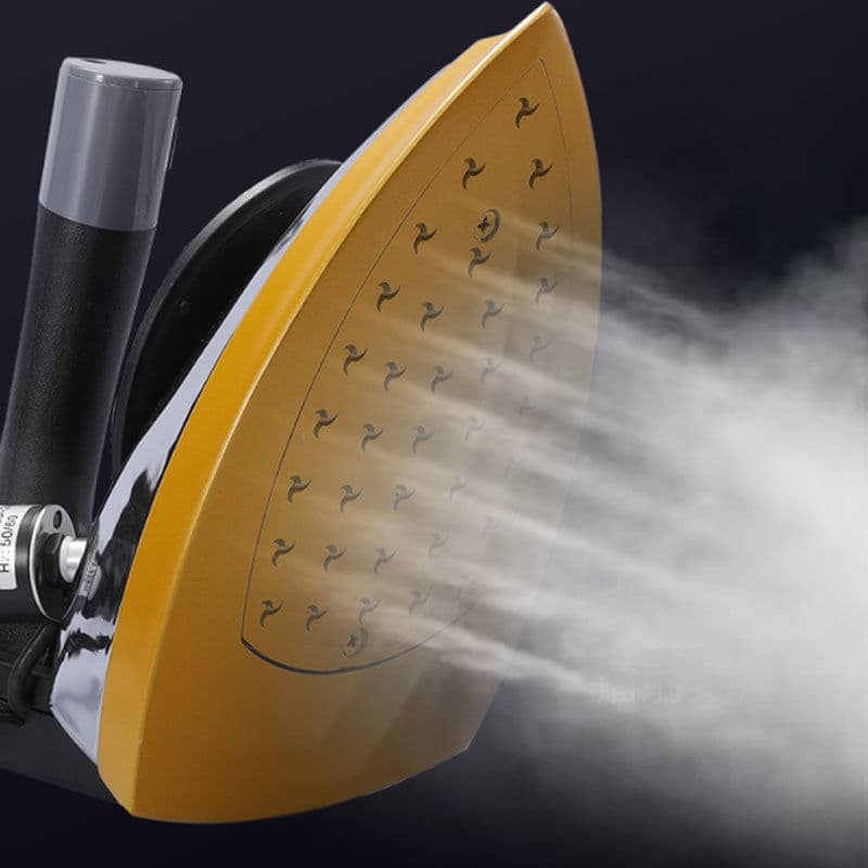 High Power Industrial Electric Iron with Hanging Bottle Steam Generator for Clothing Stores, Curtain Shops, and Dry Cleaners