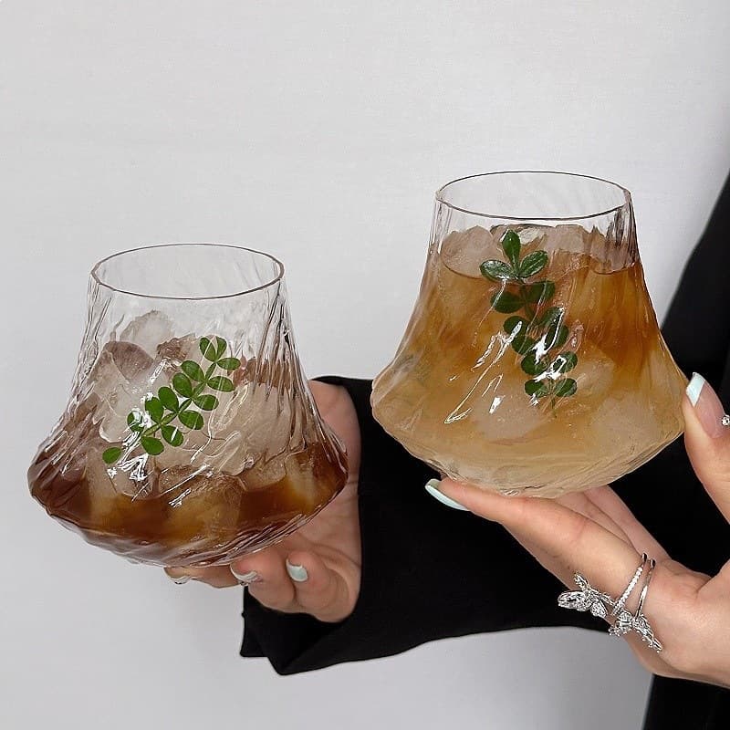 Cold Brew Glass Cup for Coffee Shops, Iced Americano Latte Cup, Coffee Cup, Cold Drink Cup, Whiskey Glass, Wine Glass