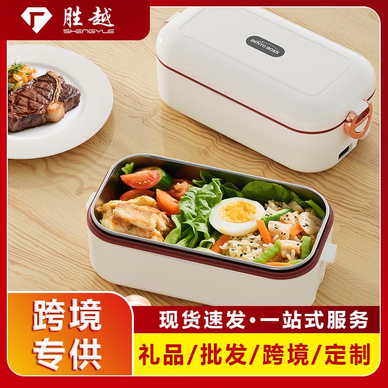 Electric Heating Lunch Box, Water-Free Plug-In Heated Lunch Box, Portable Car Food Warmer for Office Workers, New Model