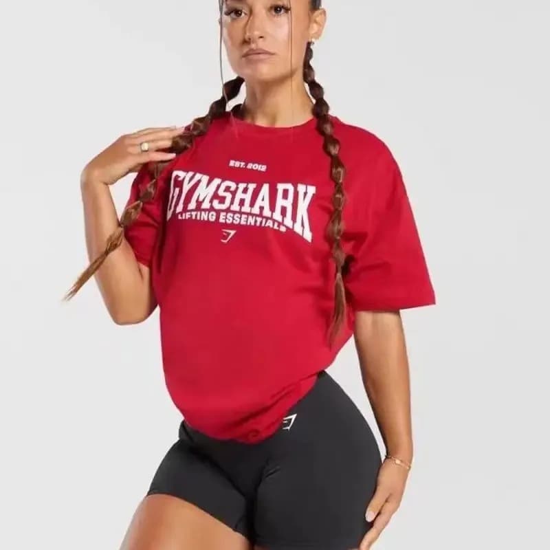 2024 Summer Gym Cotton Men Women T-Shirt Muscular Men Graphic