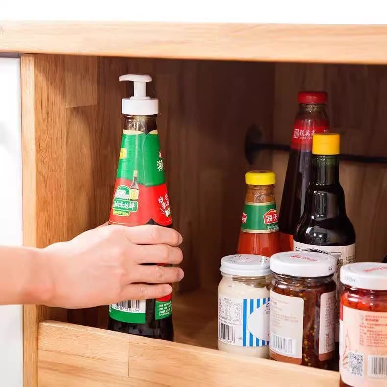 Home Oyster Sauce Squeezer, Press-Type Bottle Nozzle, Universal for Oil Bottles and Squeezers