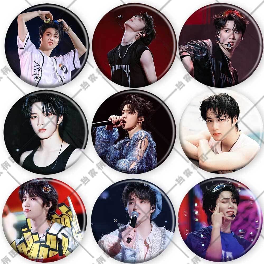 Liu Yaowen Times Youth League Latest Merchandise Holographic Badge Brooch Backpack Pendant Fan Support Accessory