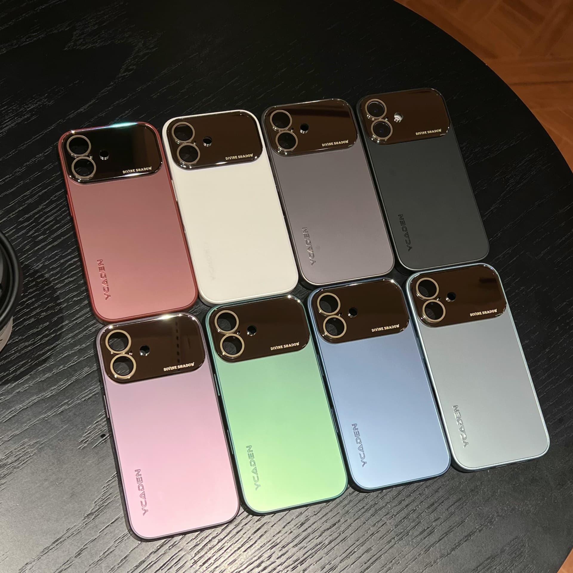 Compatible with iPhone 17 Pro Large Window AG Frosted Phone Case, Apple 16 Full Coverage Lens Film Soft Edge Protective Cover