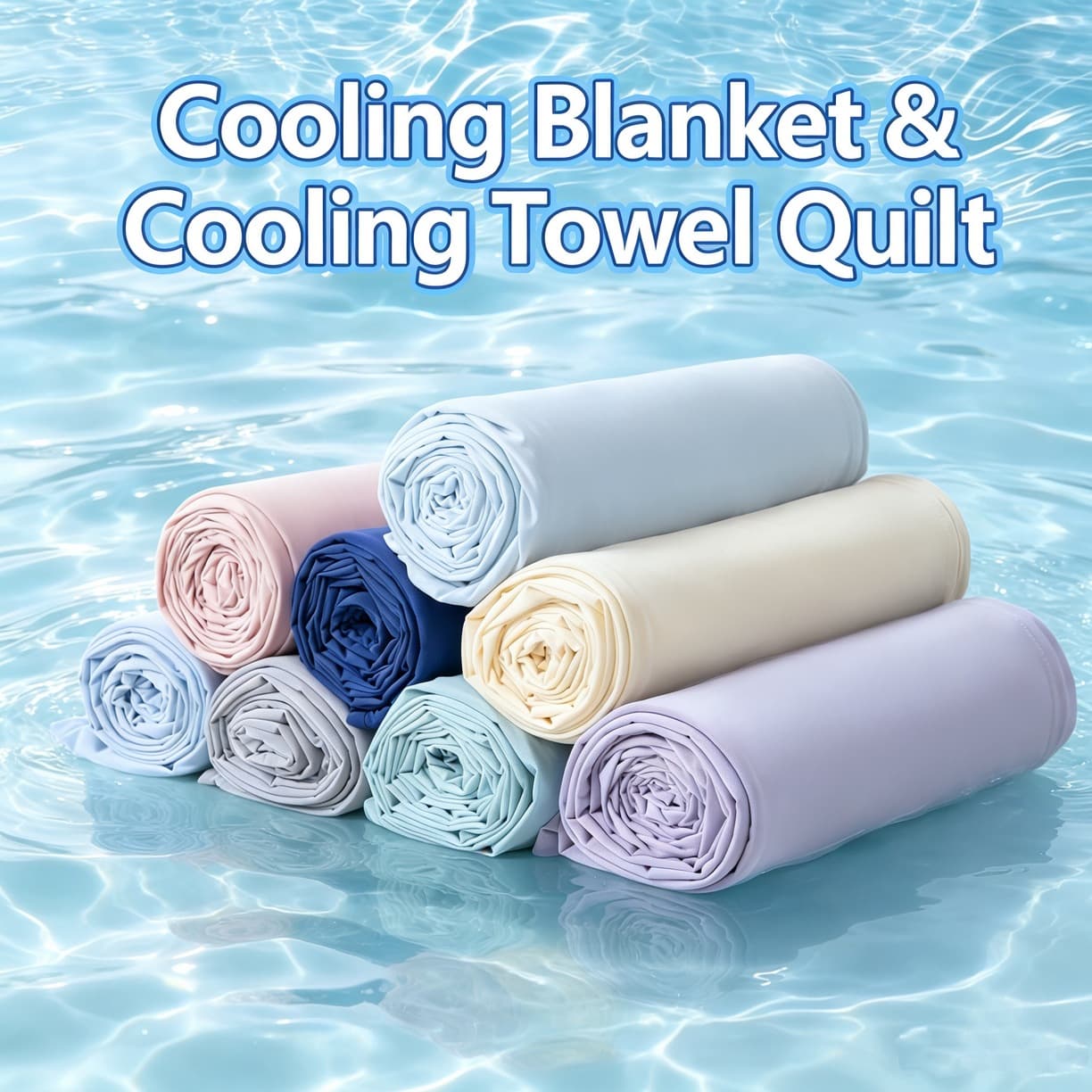 2026 Bestselling Cross-Border Cooling Blanket Summer Blanket Adult Nap Shawl Cooling Blanket Thin Quilt Cover Blanket for Export
