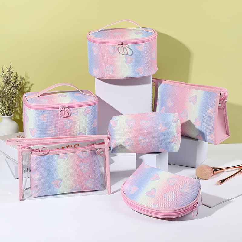 Cross-Border Large-Capacity Cosmetic Bag, Travel Waterproof Toiletry Bag, Portable Travel Storage Bag, High-End Lipstick Bag Wholesale