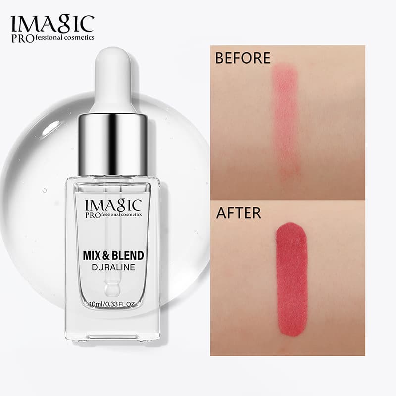 IMAGIC's new makeup diluting oil blended eyeliner powder powder blush nail polish eye shadow diluent quick-drying and waterproof