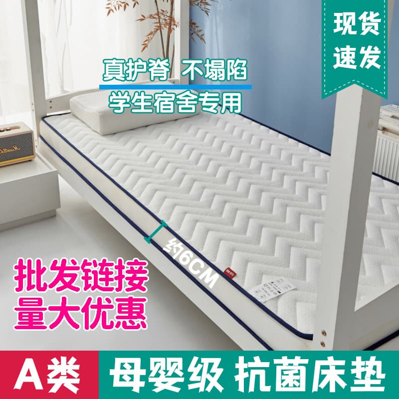 Wholesale Dorm Mattress, Student Room Single Bed Mattress Topper, Rental Specific Floor Sleeping Pad