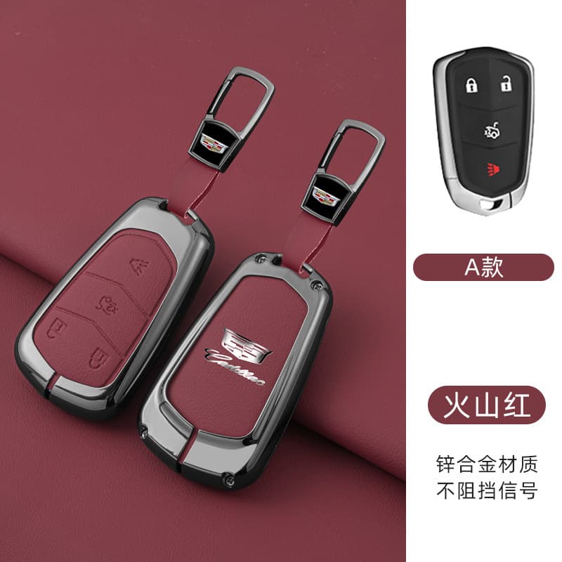 Premium Key Case for Cadillac XT5, CT5, XTS, CT6, SRX, XT6, XT4, ATSL