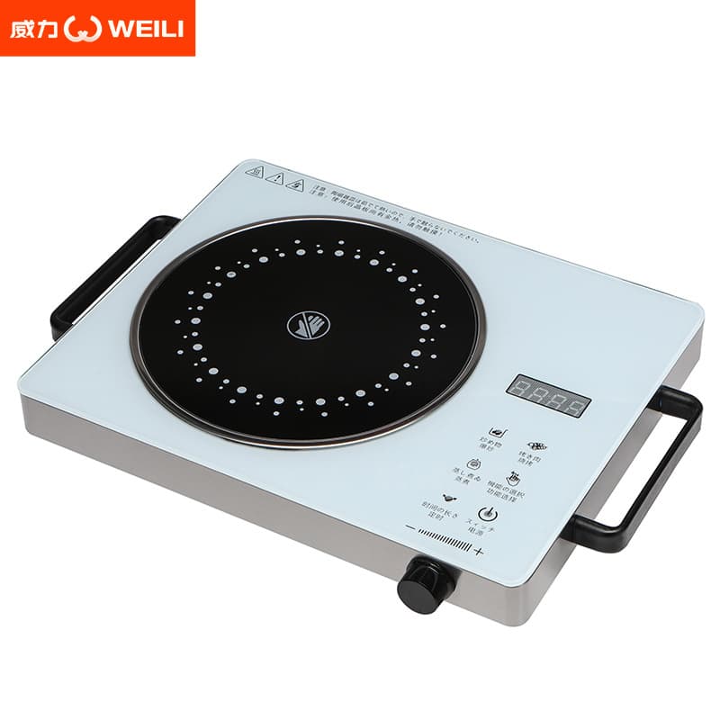 Cross-border Power Electric Ceramic Stove Household Light Wave Stove Stir-fry 2600W Induction Cooker Non-Pick Pot Intelligent Energy-Saving Electric Stove