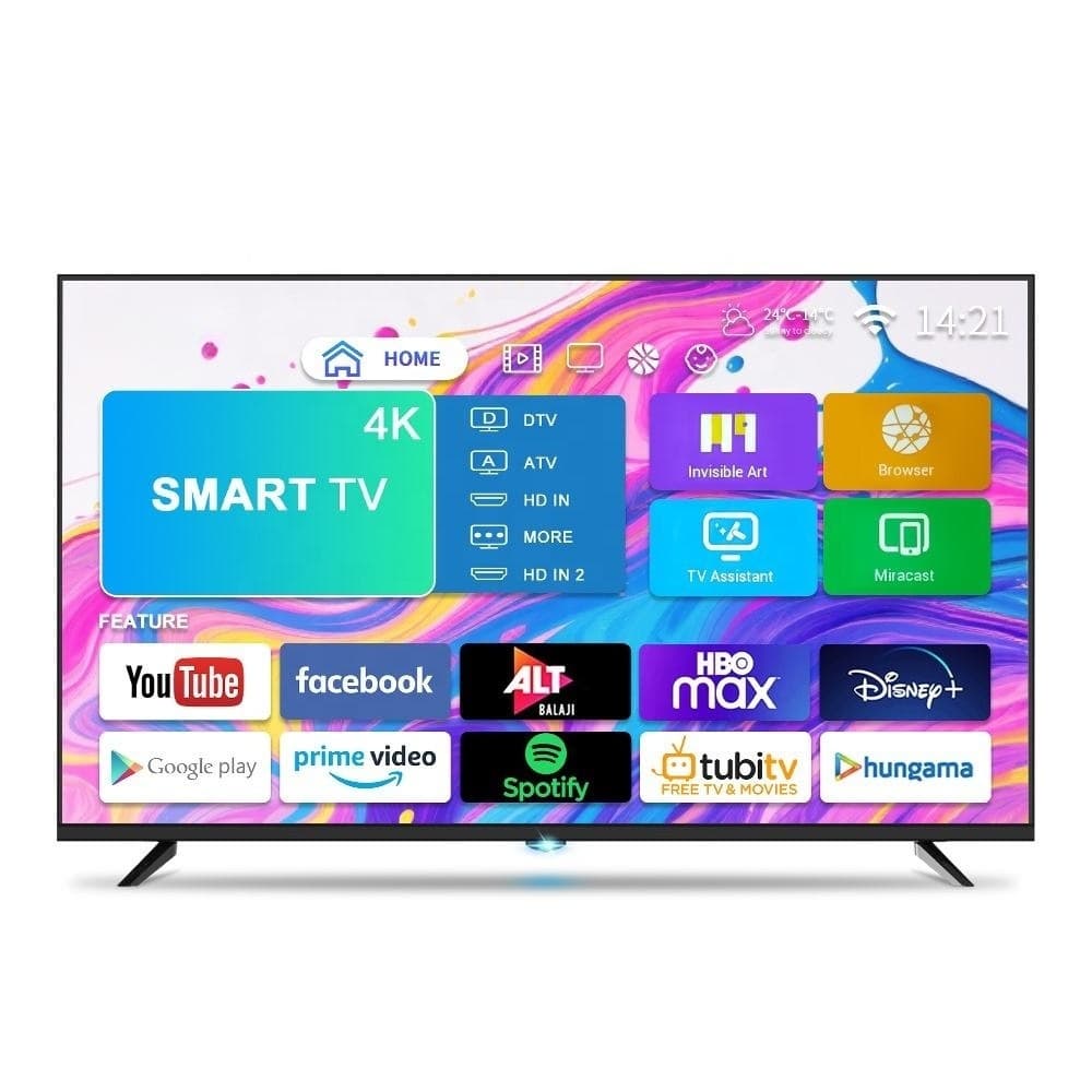 Smart TV 32 inch 43 inch 50 inch 55 inch Overseas Version Smart TV Frameless