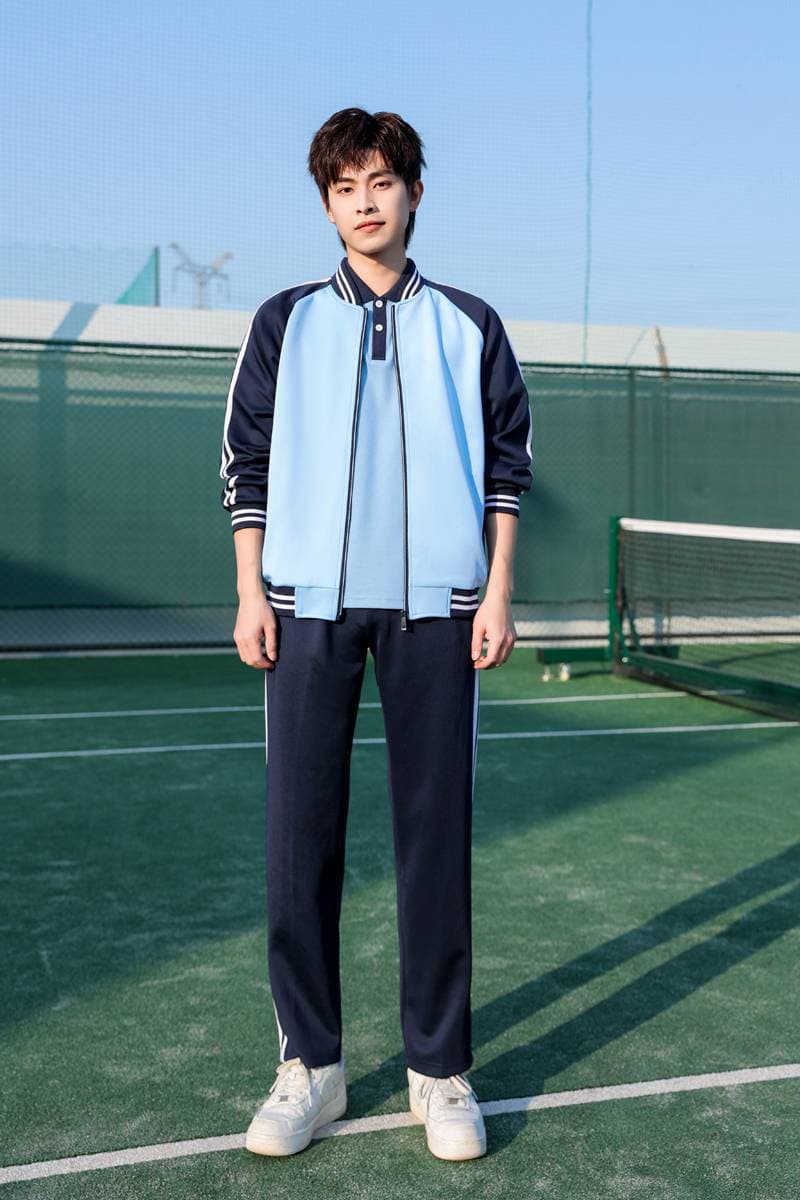 Sports Suit Running Wear Workout Suit Morning Exercise Suit Set Sports School Uniform Class Uniform Running Wear