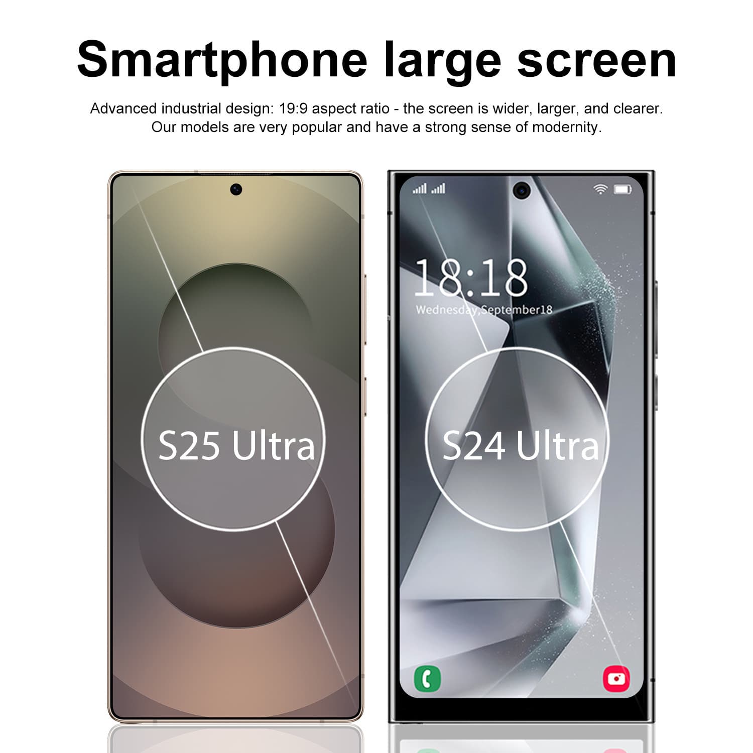 Export Android Phone S25 Ultra 3+64 6.8-inch 4G Cross-border Android Smartphone