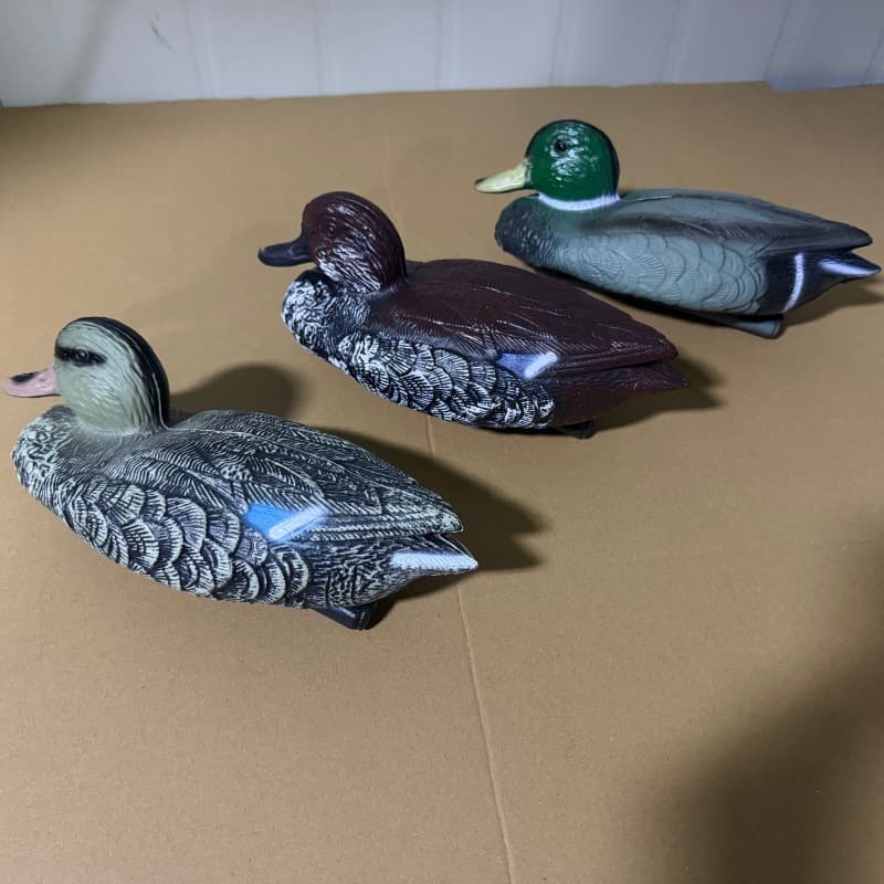 Outdoor Garden Fountain Pool Floating Hunting Decoy Fake Plastic Mandarin Duck Decoy Garden Decoration