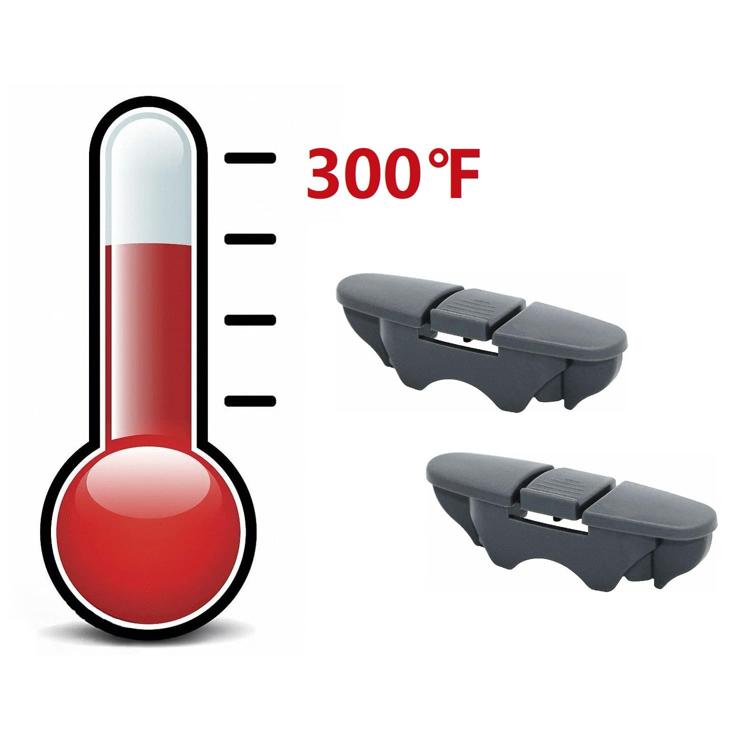 In Stock Amazon $14.99 Monthly Total 1.8K W10508950, Heat Resistant up to 300℉