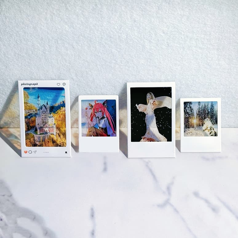 New Instant Film Series Holders, Slide Holders, DIY Film Holders Empty Clips, Paper Frame Mounts