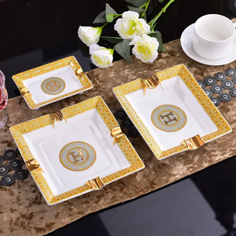 Wholesale Cross-Border E-commerce European Luxury Cigar Ashtray Large Ashtray Creative Home Living Room Hotel