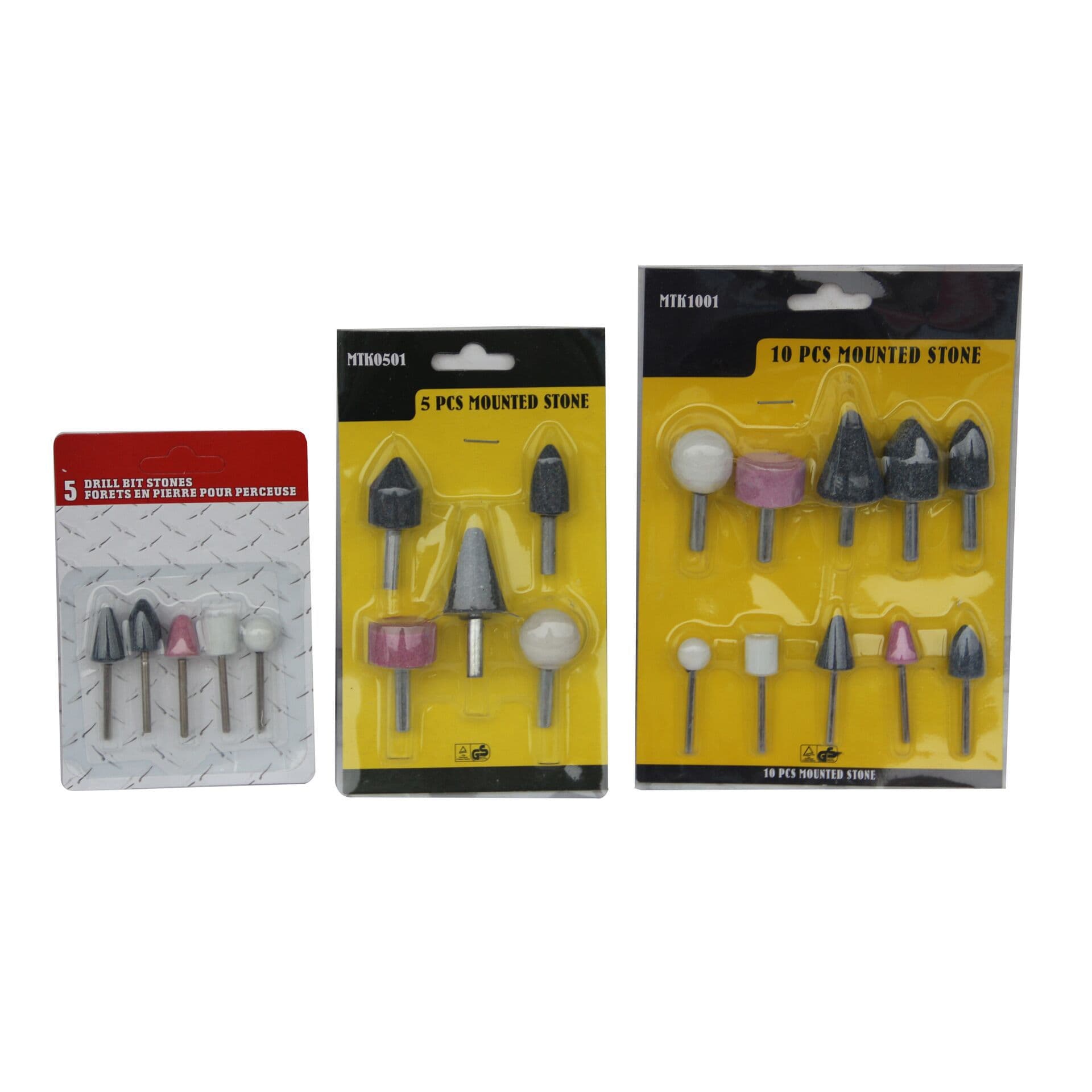 Factory Direct Power Tool Accessories Grinding Head Set Electric Grinder Combination Ten-Piece Set Five-Piece Set with Handle Small Abrasive Tools