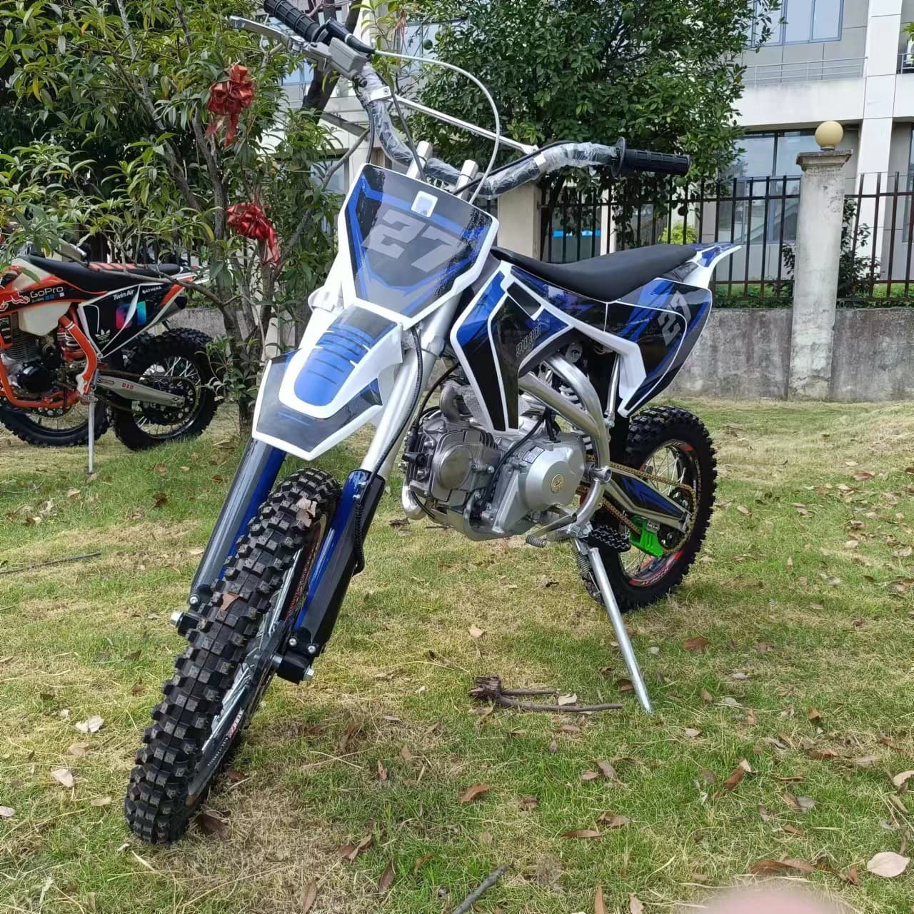 110CC Dirt Bike, Off-Road Motorcycle. Adult Mountain Bike Outdoor Racing ATV
