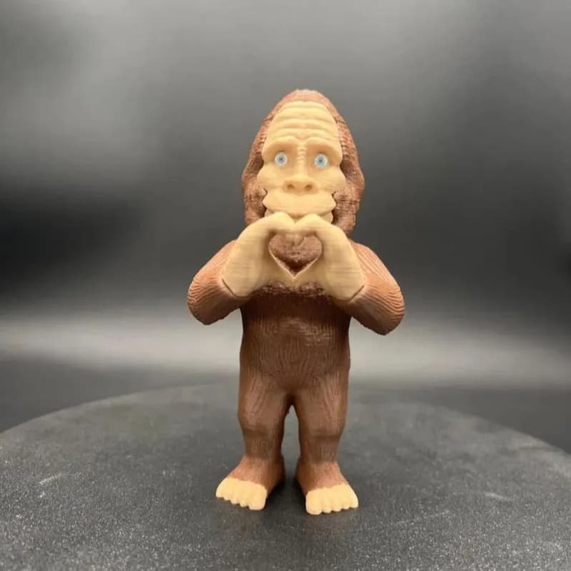 Cross-border independent station new product Funny Bigfoot Figurine interesting big foot statue