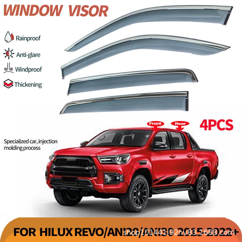 Window Visor for Toyota Hilux HILUX REVO 2015-2022+