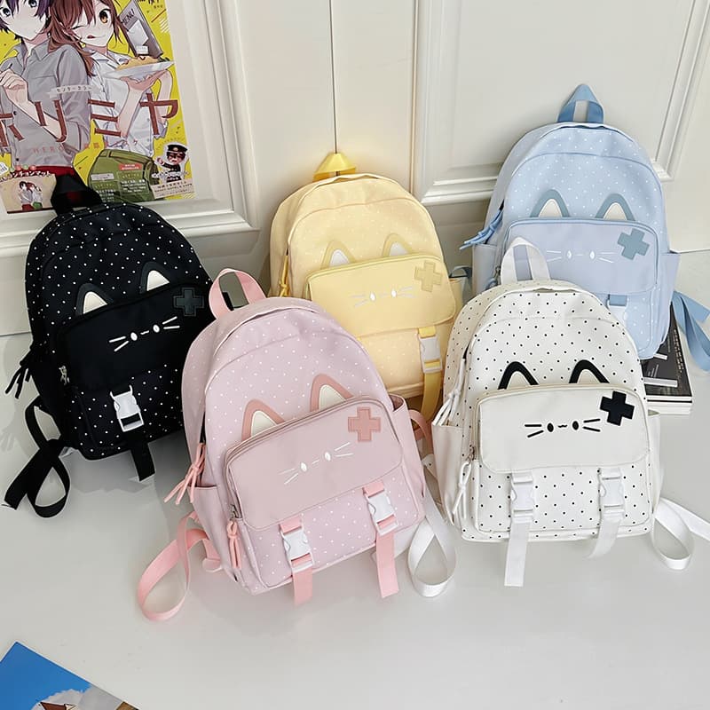 Large Capacity Soft Girl Travel Backpack for Women 2026 New Campus Style School Bag Spring Outing Student Mini Backpack
