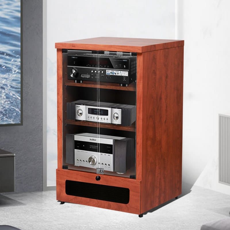 Professional Amplifier Rack and Cabinet for Audio-Visual Equipment