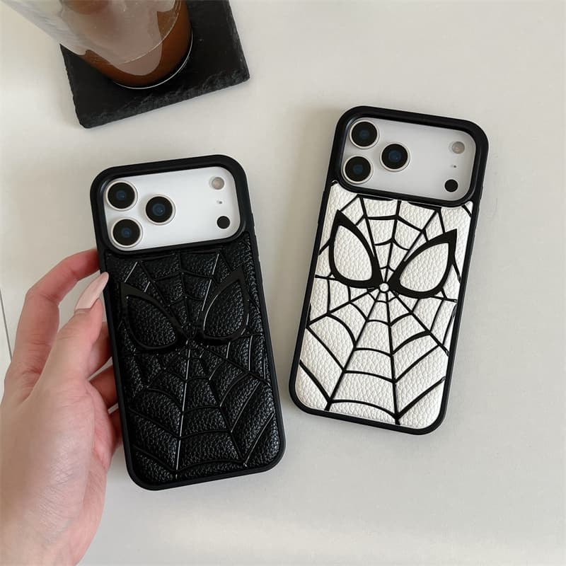 Trendy Marvel Spider-Man Skin Case for iPhone 17 Pro Max 16 15 Cross-border Compatible Protective Cover